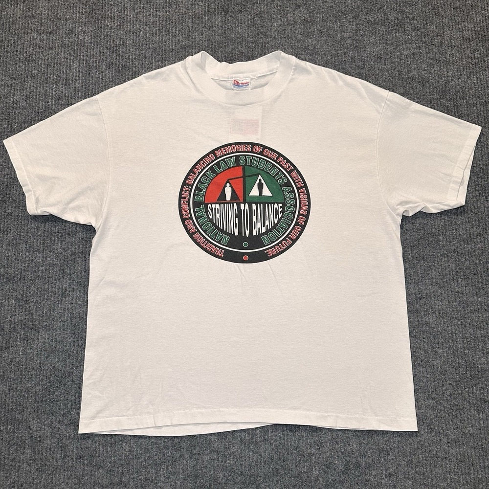 Vintage National Black Law Student Association Shirt Sz XL